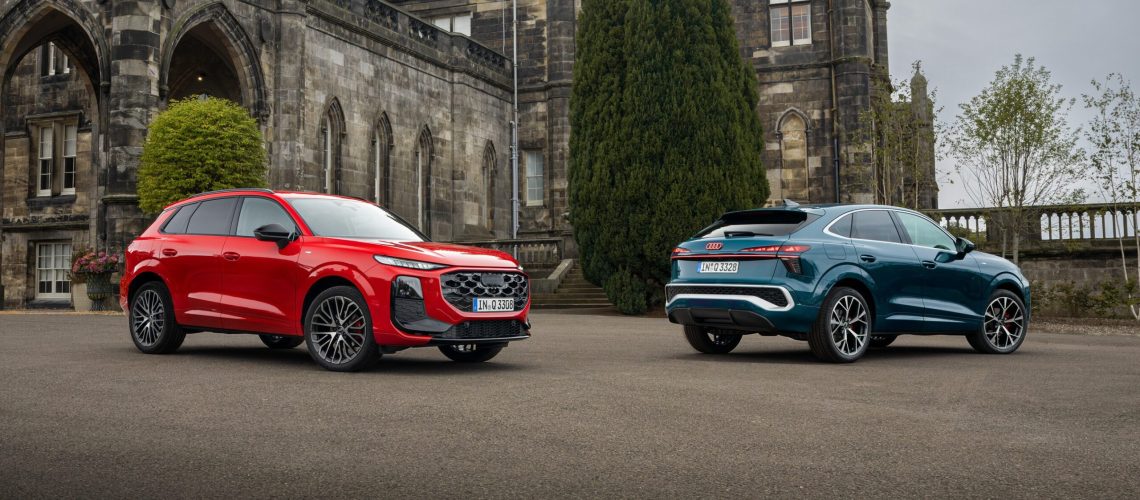 Compact class meets Celtic charm: the new  Audi Q3 in Scotland