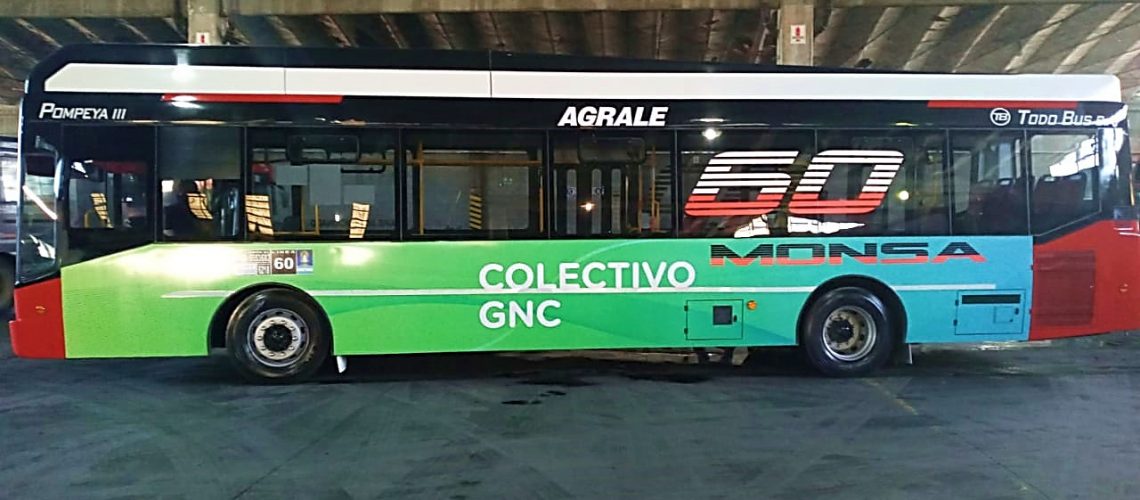 Bus GNV Monsa Bus GNV Monsa