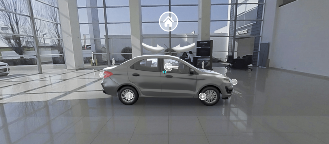 Consecionario Virtual Ford - Arriba de lado a lado