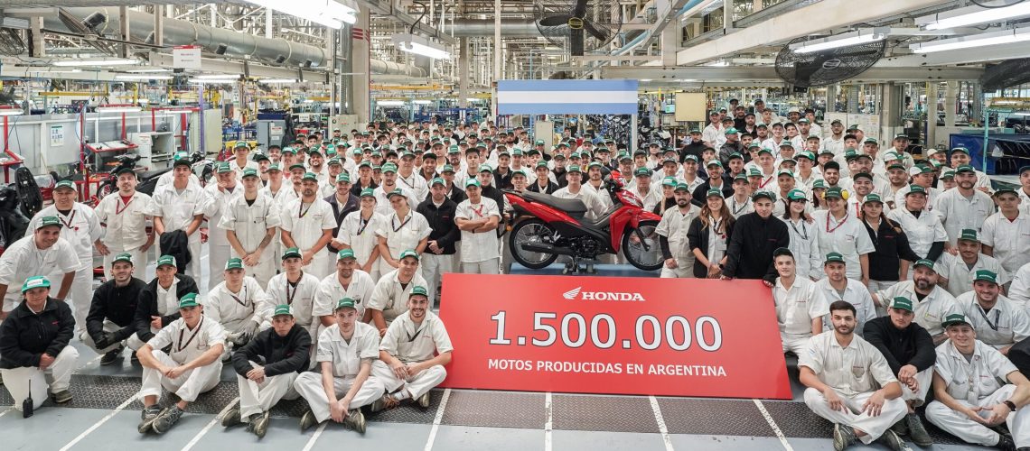 Honda- 1.5 millones de motos producidas 2