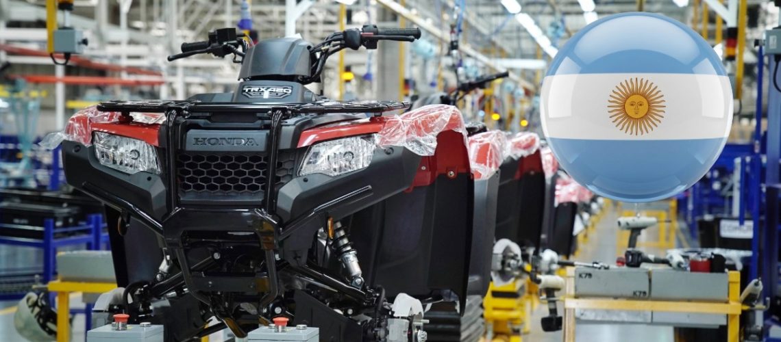 Honda Cuatricilo en Campana Produccion (1)