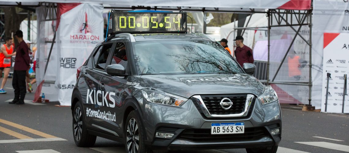 Nissan Kicks vuelve a encender la emoción de las Maratones de Buenos Aires